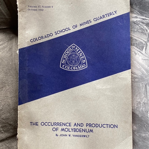 3 books mining Colorado school of mines mining in the United States & geology bk - Picture 5 of 5